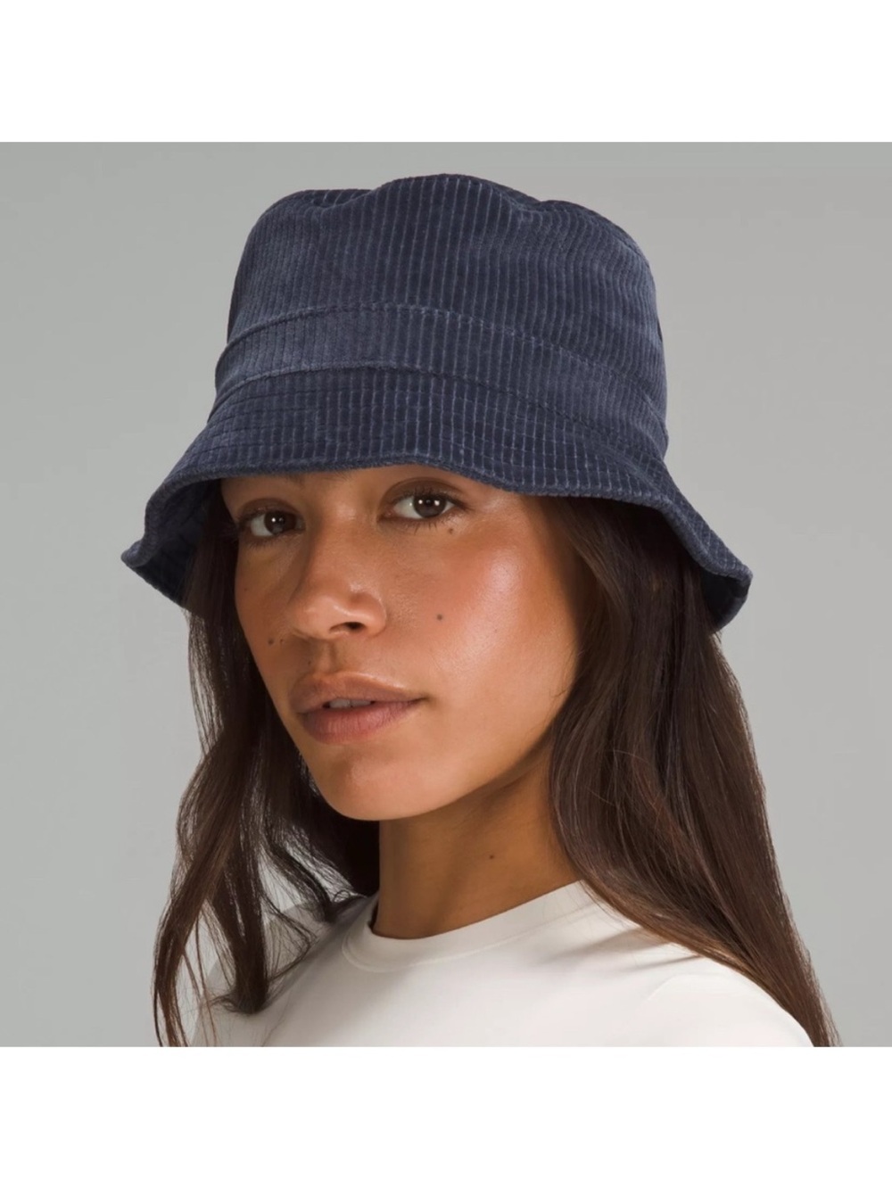 Lululemon Corduroy Bucket Hat Navy